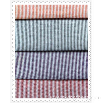 Poly Cotton Colourful Stripe Fabric